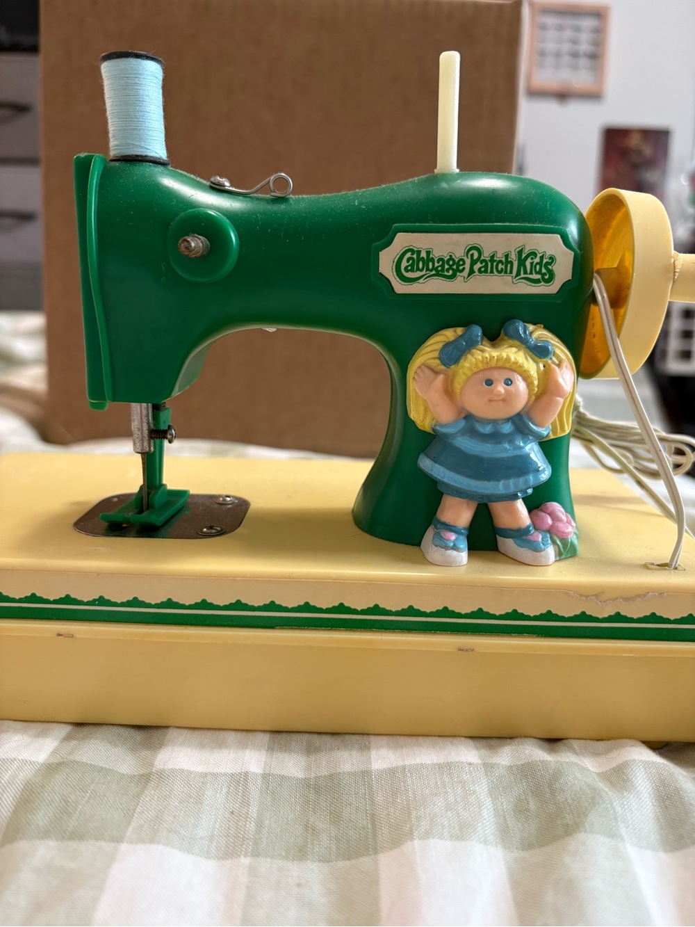 Vintage 70’s Cabbage Patch Kids toy Sewing Machine
